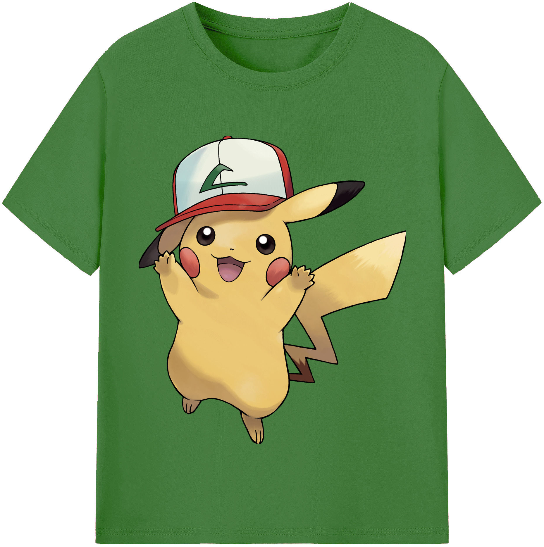 （画像用） ポケットモンスター Pokémon レディースカジュアルプリントTシャツ（綿100％）